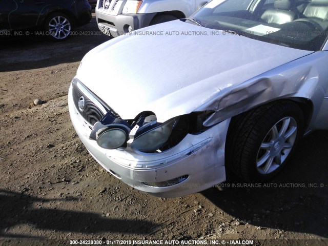 2G4WE537051267003 - 2005 BUICK LACROSSE CXS SILVER photo 6