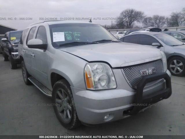 1GKS1EEF4BR173099 - 2011 GMC YUKON DENALI SILVER photo 1