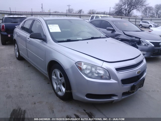 1G1ZB5EB2AF233961 - 2010 CHEVROLET MALIBU LS SILVER photo 1