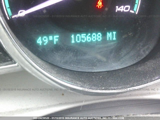 1G1ZB5EB2AF233961 - 2010 CHEVROLET MALIBU LS SILVER photo 7