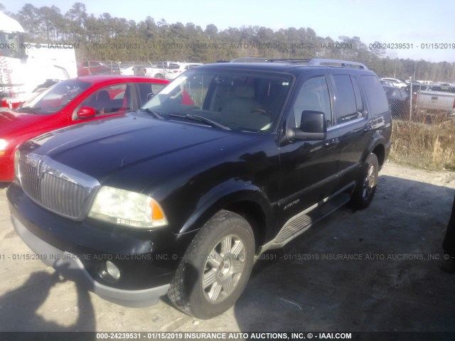 5LMEU78H83ZJ41078 - 2003 LINCOLN AVIATOR 黑色 照片 2