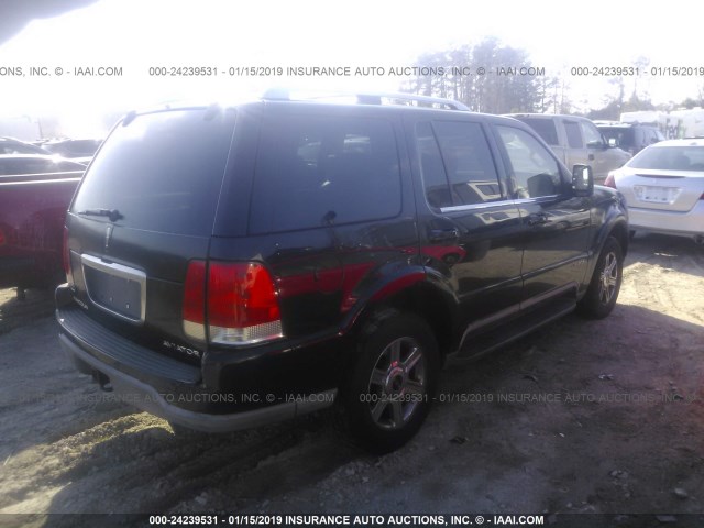 5LMEU78H83ZJ41078 - 2003 LINCOLN AVIATOR 黑色 照片 4