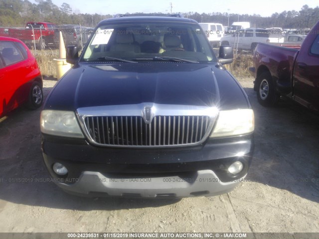 5LMEU78H83ZJ41078 - 2003 LINCOLN AVIATOR 黑色 照片 6