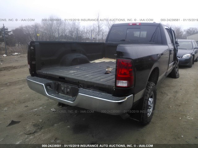 3C63D3HL1CG325183 - 2012 DODGE RAM 3500 SLT BLACK photo 4