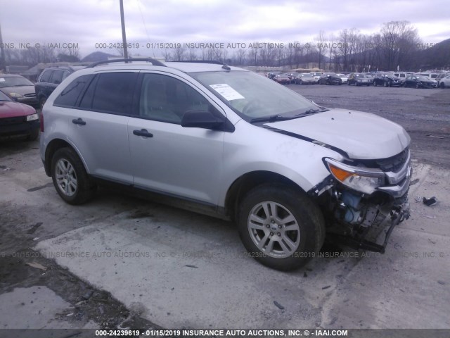 2FMDK3GCXBBB25730 - 2011 FORD EDGE SE SILVER photo 1