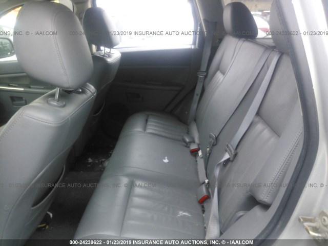 1J4GR48K95C674584 - 2005 JEEP GRAND CHEROKEE LAREDO/COLUMBIA/FREEDOM ვერცხლისფერი ფოტო 8