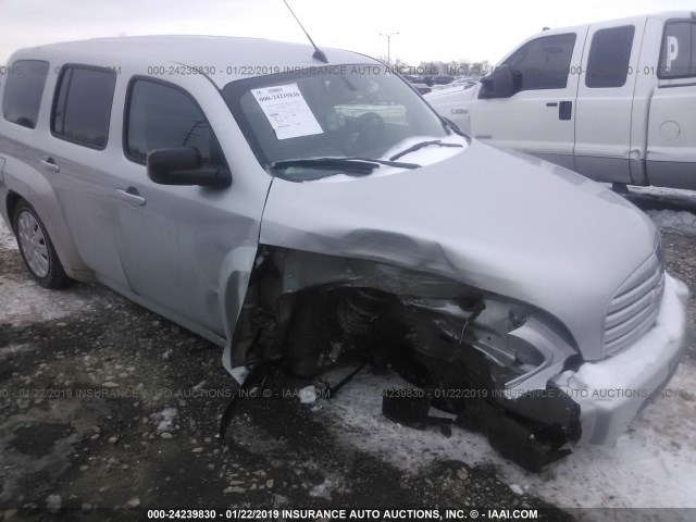 3GNBAADB9AS516205 - 2010 CHEVROLET HHR LS Plata foto 6