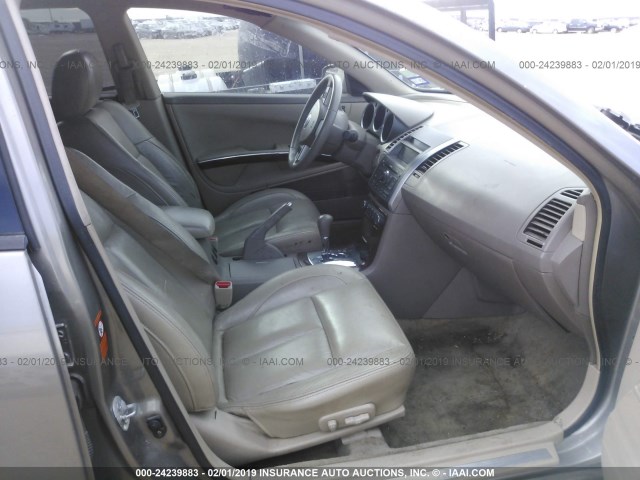 1N4BA41E57C809208 - 2007 NISSAN MAXIMA SE/SL GOLD photo 5