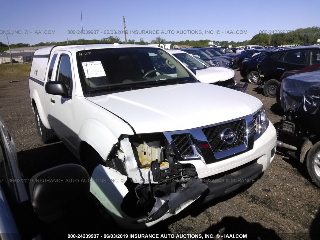 1N6AD0CW3FN757363 - 2015 NISSAN FRONTIER SV/PRO-4X WHITE photo 1