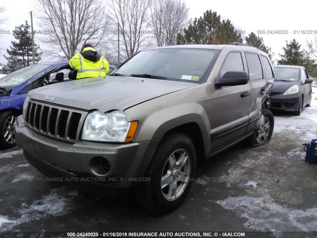 1J4GR48KX6C223729 - 2006 JEEP GRAND CHEROKEE LAREDO/COLUMBIA/FREEDOM 棕色 照片 2