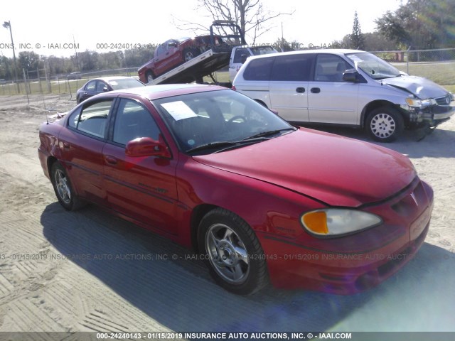 1G2NV52E12C172685 - 2002 PONTIAC GRAND AM GT1 RED photo 1