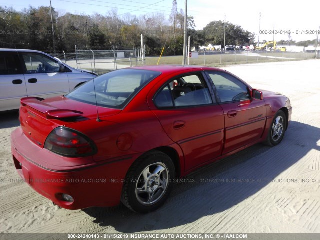 1G2NV52E12C172685 - 2002 PONTIAC GRAND AM GT1 RED photo 4