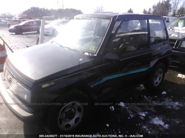 2CNBJ18U5R6900461 - 1994 GEO TRACKER BLACK photo 6