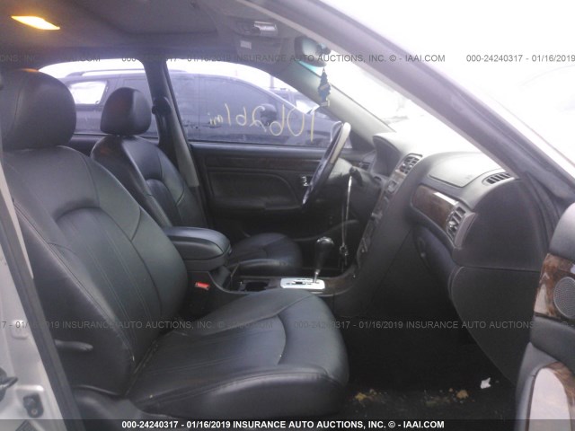 KMHFU45E72A164610 - 2002 HYUNDAI XG 350 SILVER photo 5