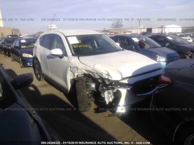 JM3KFBCL2H0123147 - 2017 MAZDA CX-5 TOURING Белый фото 1