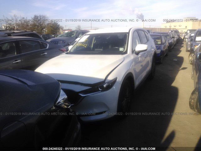 JM3KFBCL2H0123147 - 2017 MAZDA CX-5 TOURING Белый фото 2