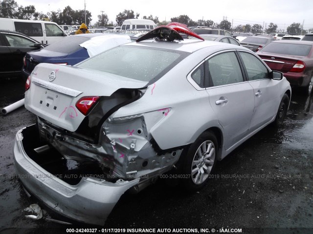 1N4AL3AP6GC231296 - 2016 NISSAN ALTIMA 2.5/S/SV/SL/SR SILVER photo 4