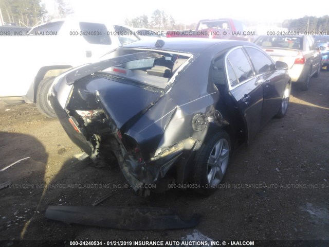 1G1ZB5E06CF280427 - 2012 CHEVROLET MALIBU LS ნაცრისფერი ფოტო 4