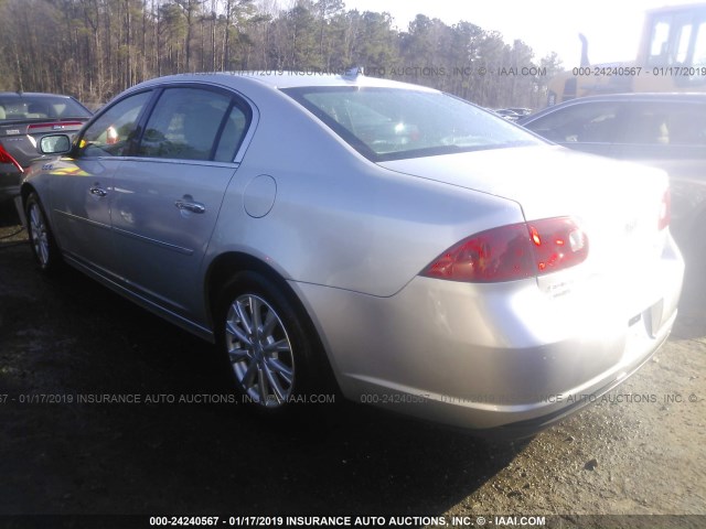 1G4HC5EM7BU129962 - 2011 BUICK LUCERNE CXL SILVER photo 3