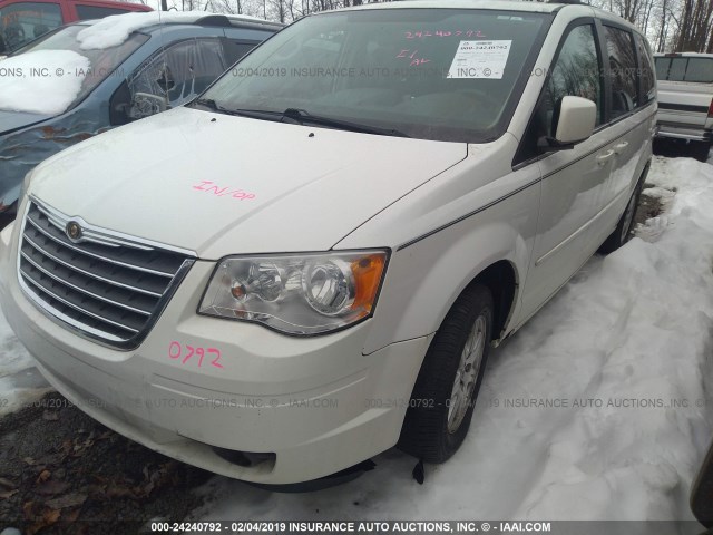 2A8HR54P18R610531 - 2008 CHRYSLER TOWN & COUNTRY TOURING WHITE photo 2