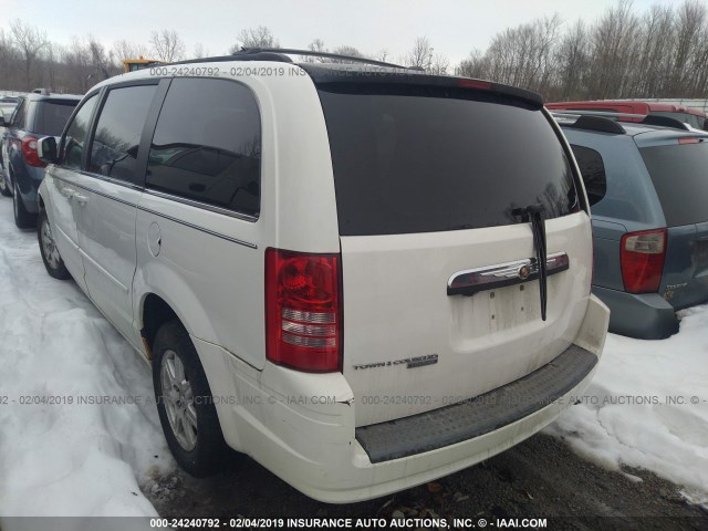 2A8HR54P18R610531 - 2008 CHRYSLER TOWN & COUNTRY TOURING WHITE photo 3