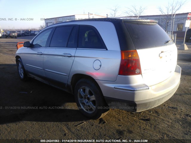 2C4GM68415R588744 - 2005 CHRYSLER PACIFICA TOURING SILVER photo 3