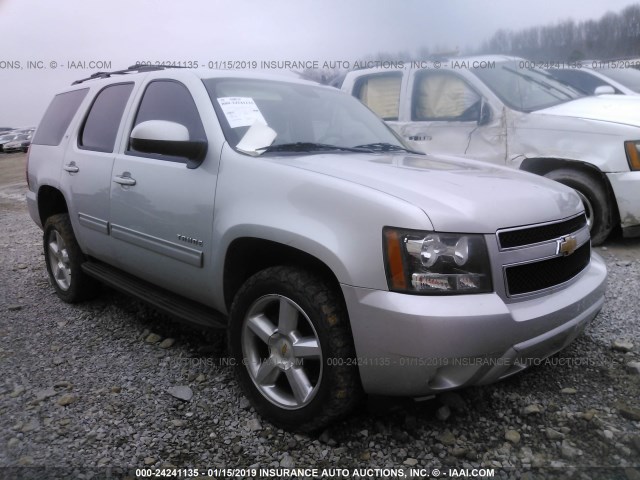 1GNSKBE00BR314390 - 2011 CHEVROLET TAHOE K1500 LT SILVER photo 1