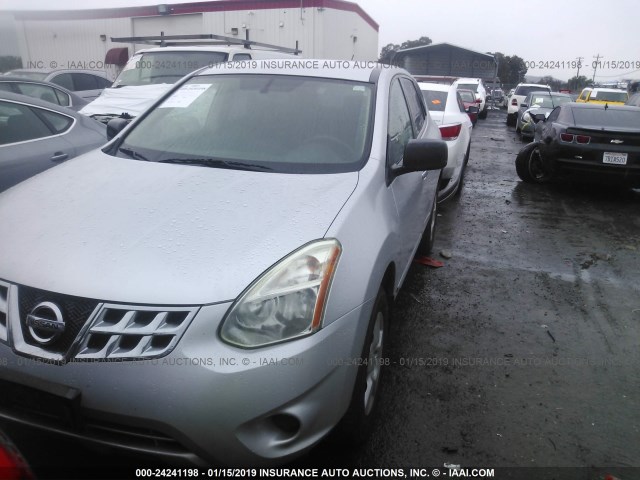 JN8AS5MT4BW159754 - 2011 NISSAN ROGUE S/SV/KROM GRAY photo 2