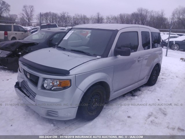 5J6YH17937L006173 - 2007 HONDA ELEMENT SC GRAY photo 2