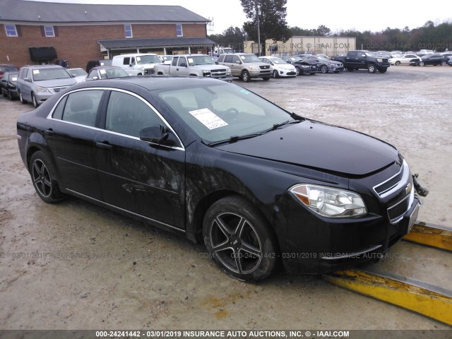 1G1ZD5E16BF221671 - 2011 CHEVROLET MALIBU 2LT BLACK photo 1