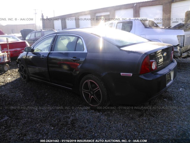 1G1ZD5E16BF221671 - 2011 CHEVROLET MALIBU 2LT BLACK photo 3