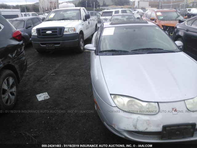 1G8ZR12761Z227519 - 2001 SATURN SC2 SILVER photo 1