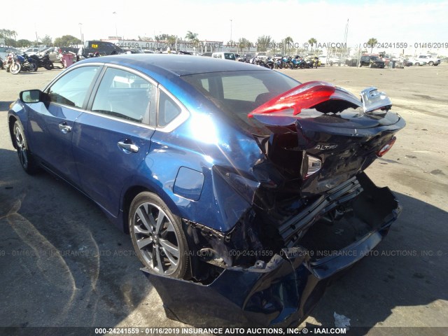 1N4AL3AP3GC245902 - 2016 NISSAN ALTIMA 2.5/S/SV/SL/SR BLUE photo 3