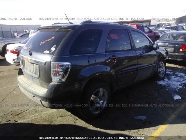 2CNDL53F086072532 - 2008 CHEVROLET EQUINOX LT GRAY photo 4