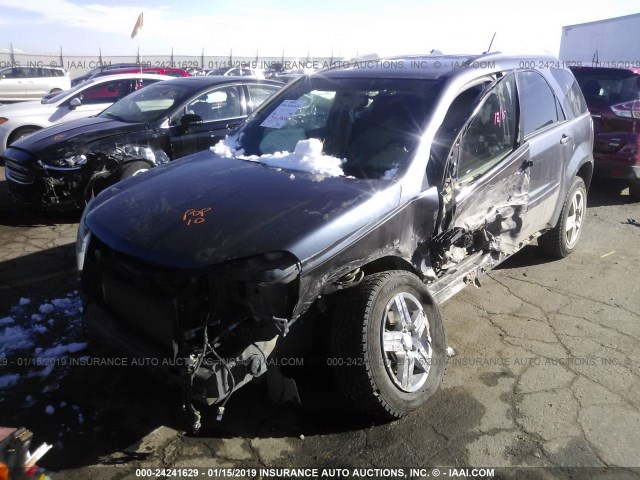 2CNDL53F086072532 - 2008 CHEVROLET EQUINOX LT GRAY photo 6