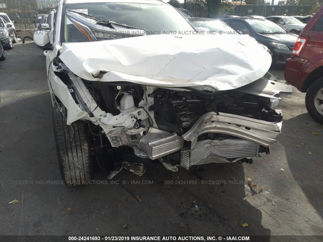 5J8TC1H32KL014896 - 2019 ACURA RDX WHITE photo 6