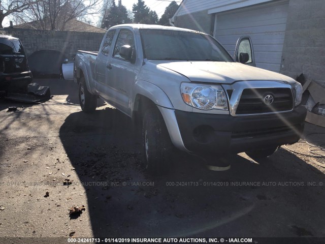 5TEUU42NX5Z139016 - 2005 TOYOTA TACOMA ACCESS CAB SILVER photo 1