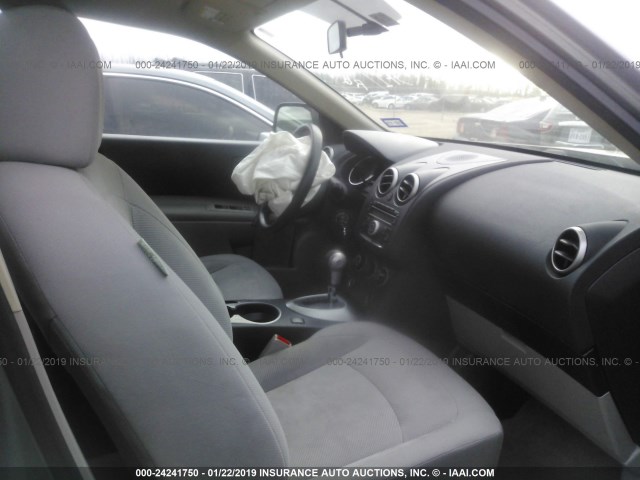 JN8AS5MT3DW043058 - 2013 NISSAN ROGUE S/SV GRAY photo 5