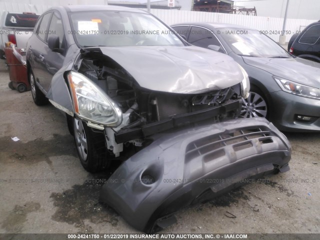 JN8AS5MT3DW043058 - 2013 NISSAN ROGUE S/SV GRAY photo 6