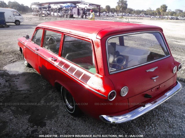 10735W234540 - 1961 CHEVROLET CORVAIR RED photo 3