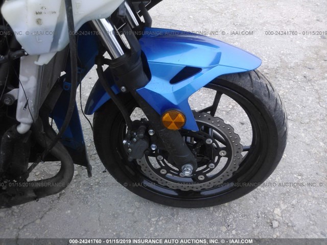 JKAEXKH12JDA02575 - 2018 KAWASAKI EX400 BLUE photo 5