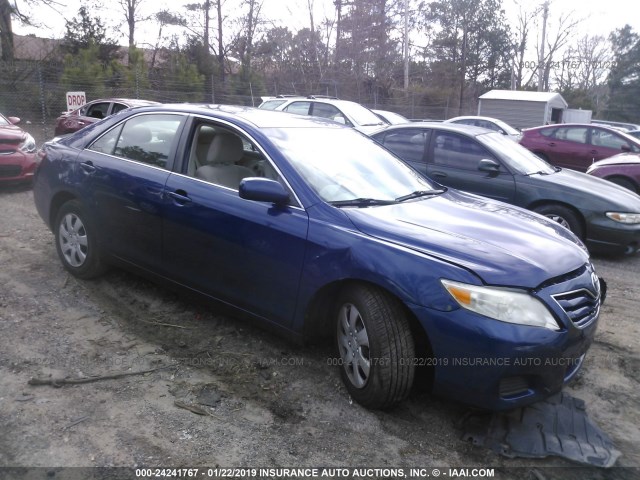 4T1BF3EK0BU628876 - 2011 TOYOTA CAMRY SE/LE/XLE 蓝色 照片 1