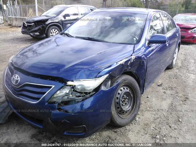 4T1BF3EK0BU628876 - 2011 TOYOTA CAMRY SE/LE/XLE 蓝色 照片 6