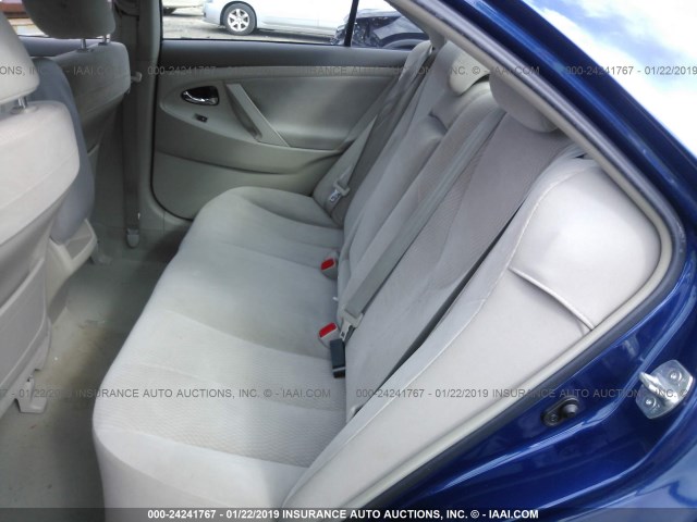 4T1BF3EK0BU628876 - 2011 TOYOTA CAMRY SE/LE/XLE 蓝色 照片 8