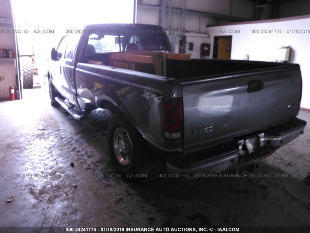 1FTSW31F43EA71608 - 2003 FORD F350 SRW SUPER DUTY GRAY photo 3