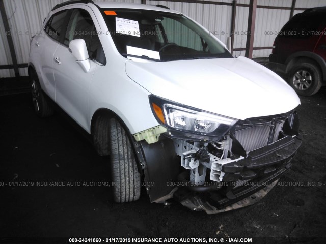 KL4CJASB2HB132234 - 2017 BUICK ENCORE PREFERRED WHITE photo 1