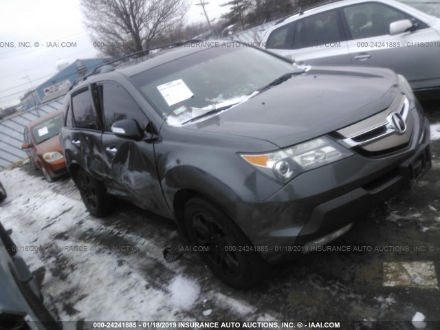 2HNYD28447H505775 - 2007 ACURA MDX TECHNOLOGY GRAY photo 1