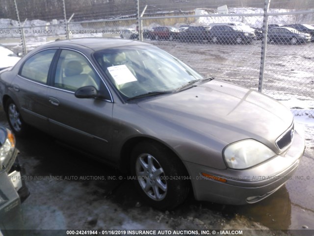 1MEFM55S02G630180 - 2002 MERCURY SABLE LS PREMIUM BROWN photo 1