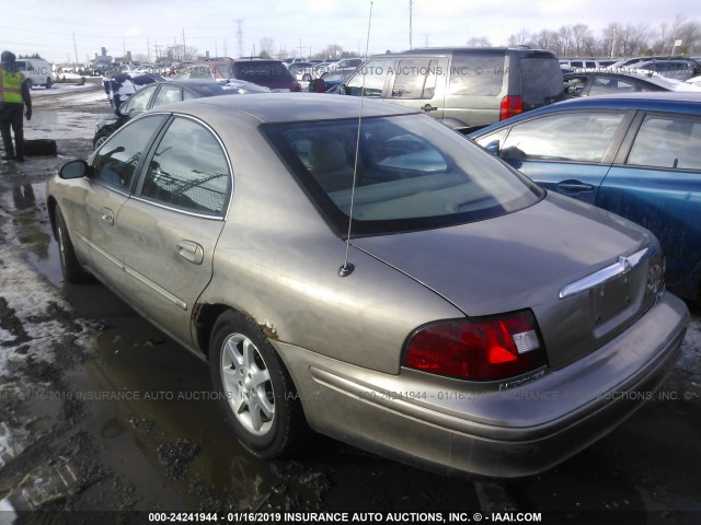 1MEFM55S02G630180 - 2002 MERCURY SABLE LS PREMIUM BROWN photo 3