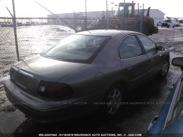 1MEFM55S02G630180 - 2002 MERCURY SABLE LS PREMIUM BROWN photo 4